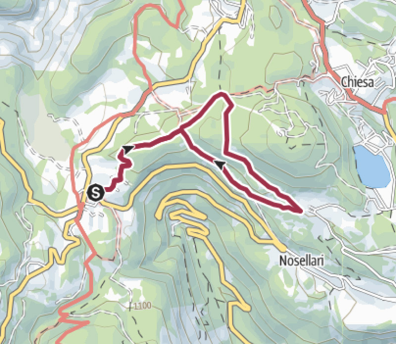 Giro del Diaol Malga Millegrobbe Ristorante Resort Wellness area